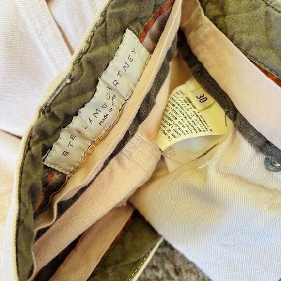 Stella McCartney Jessica Slim Jeans – Light Pink, Ankle Zip Detail, Size 30 - Picture 6 of 6